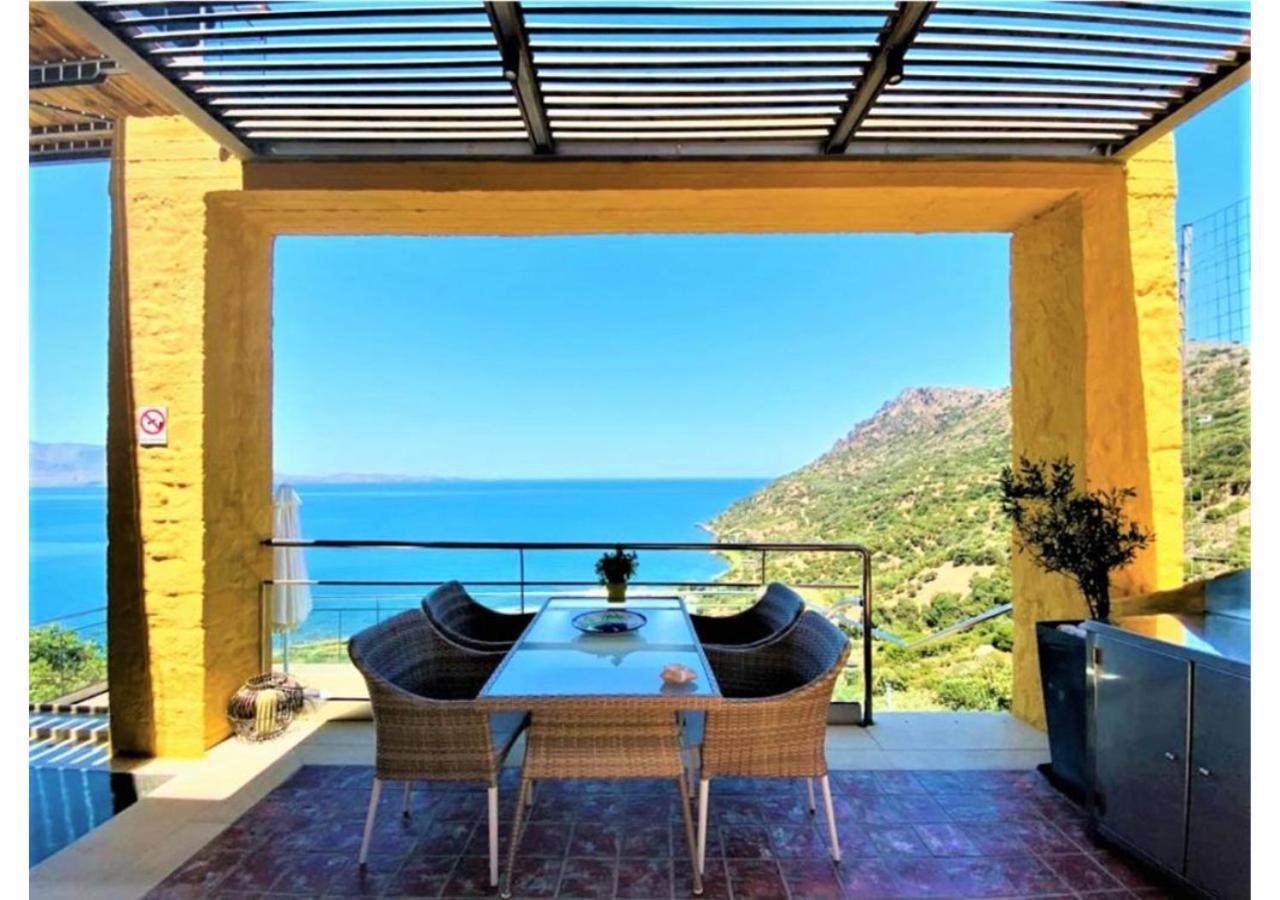 Beachfront Ravdoucha Epavlis Eleni Villa - Pool, Hot Tub, Gym, Sauna, Private Parking, Wifi Chania  Exterior photo